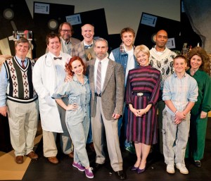 the cast of Roger's Version.  Blackbird Theater, Summer 2014.  Photo by John Gentry Photography.